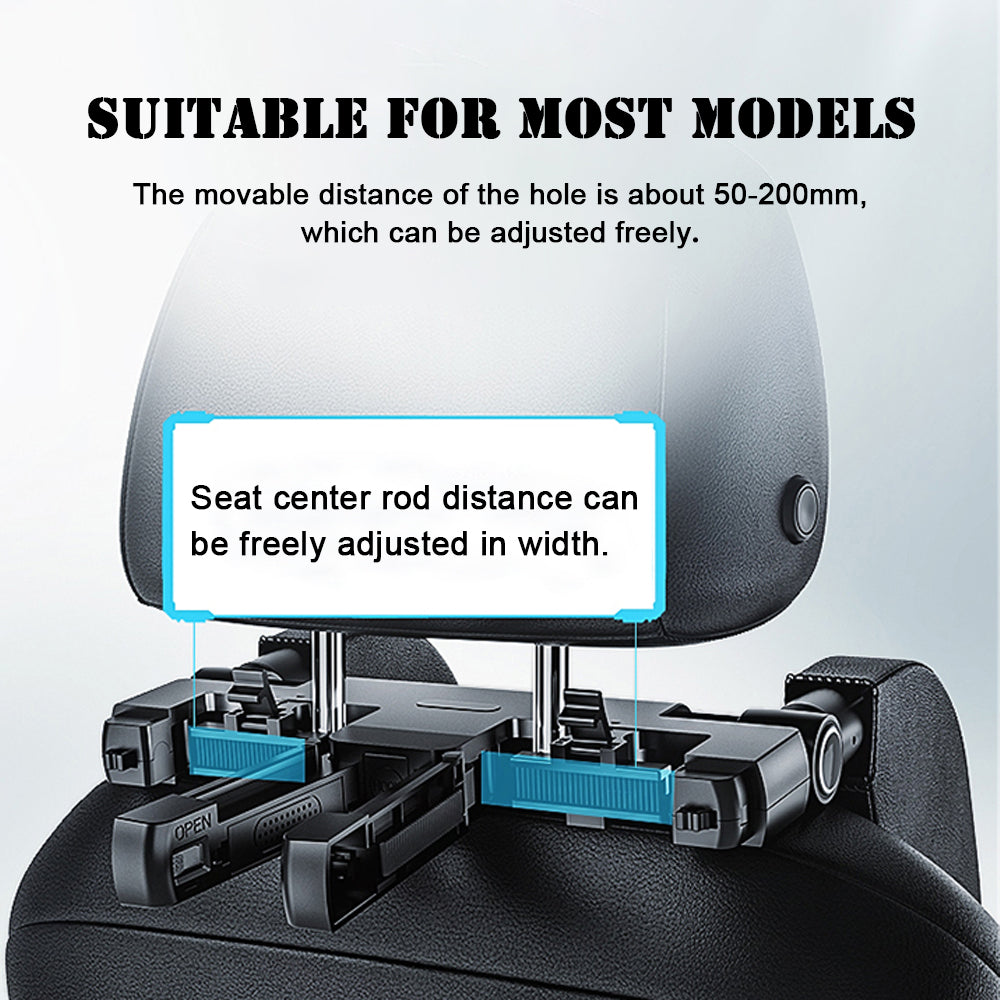 3-in-1 Memory Foam Car Headrest