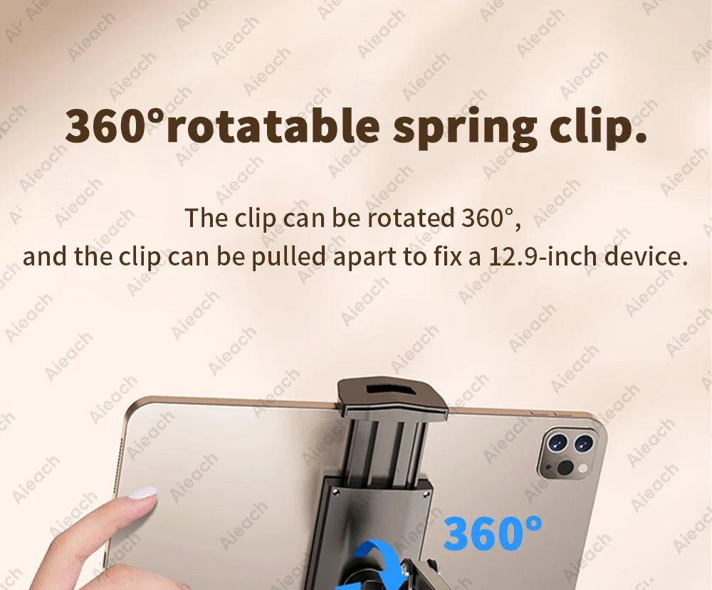 360° Rotating Tablet & Phone Mount