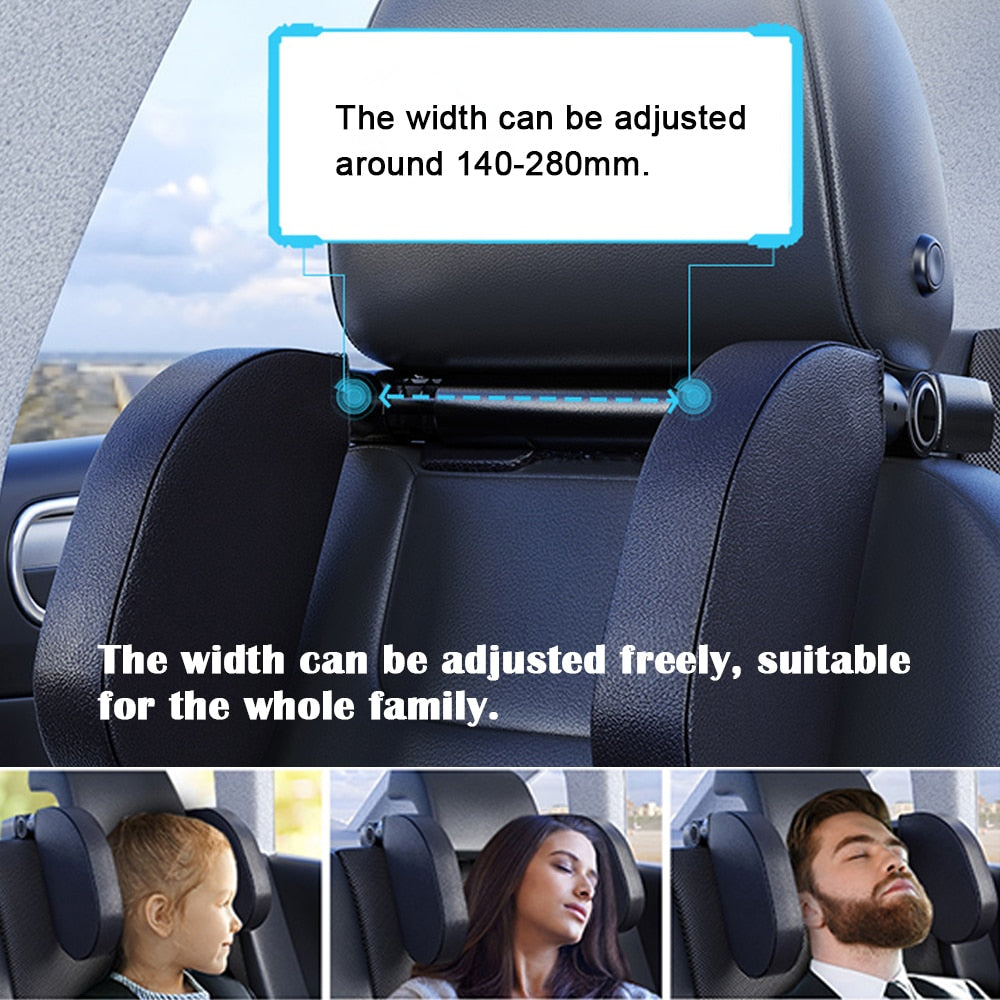 3-in-1 Memory Foam Car Headrest