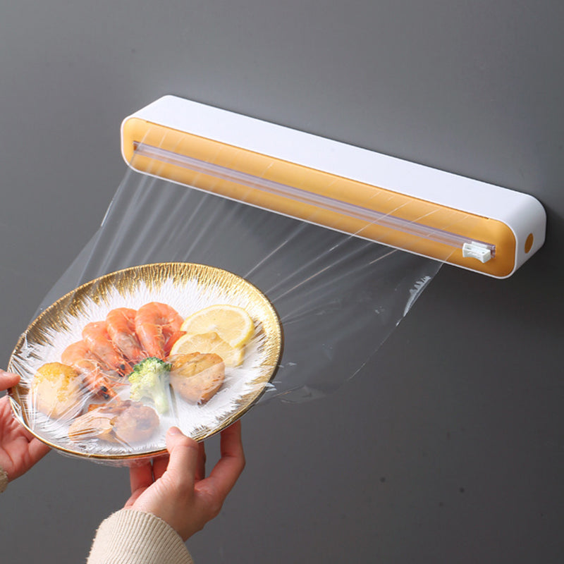 Foil dispenser with cutter - Plastic Wrap Dispenser