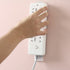 Wall-Mounted Plug Fixer - Power Strip Holder