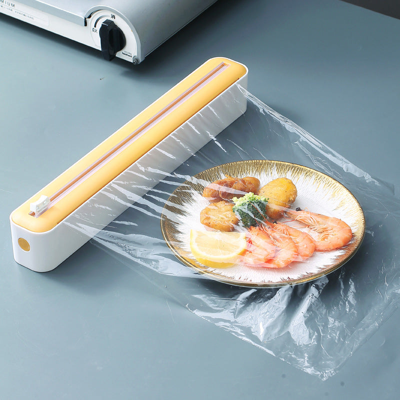 Foil dispenser with cutter - Plastic Wrap Dispenser