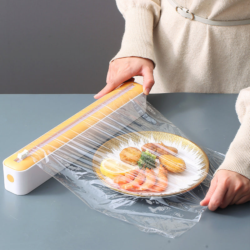 Foil dispenser with cutter - Plastic Wrap Dispenser